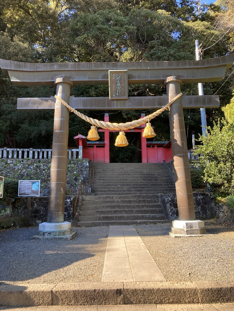 伊東市八幡野神社の鳥居